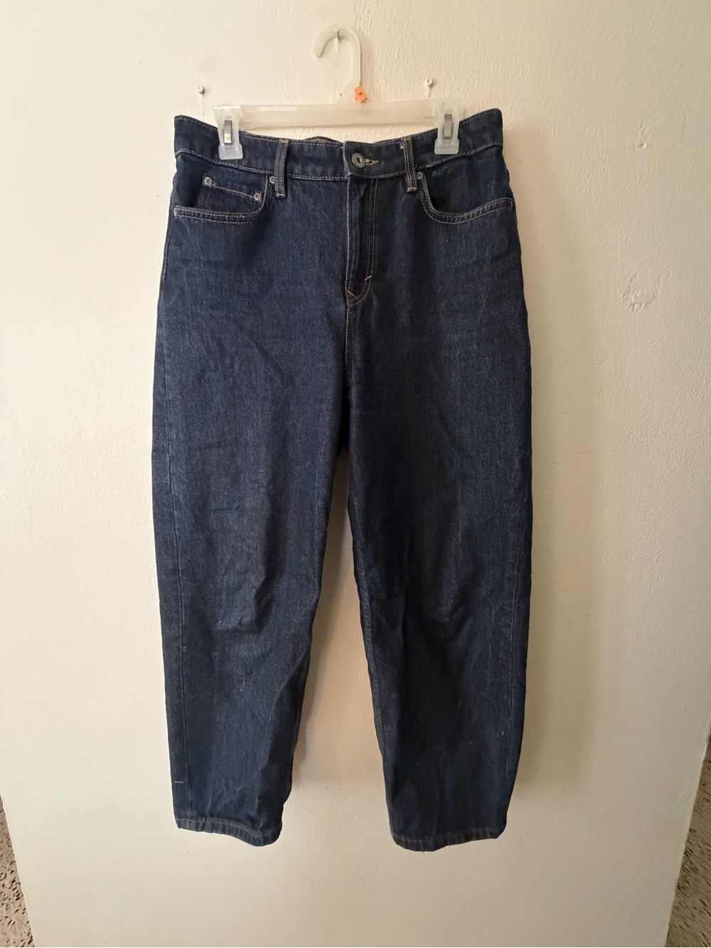 Zara Women's Mid-Rise Barrel Jeans
